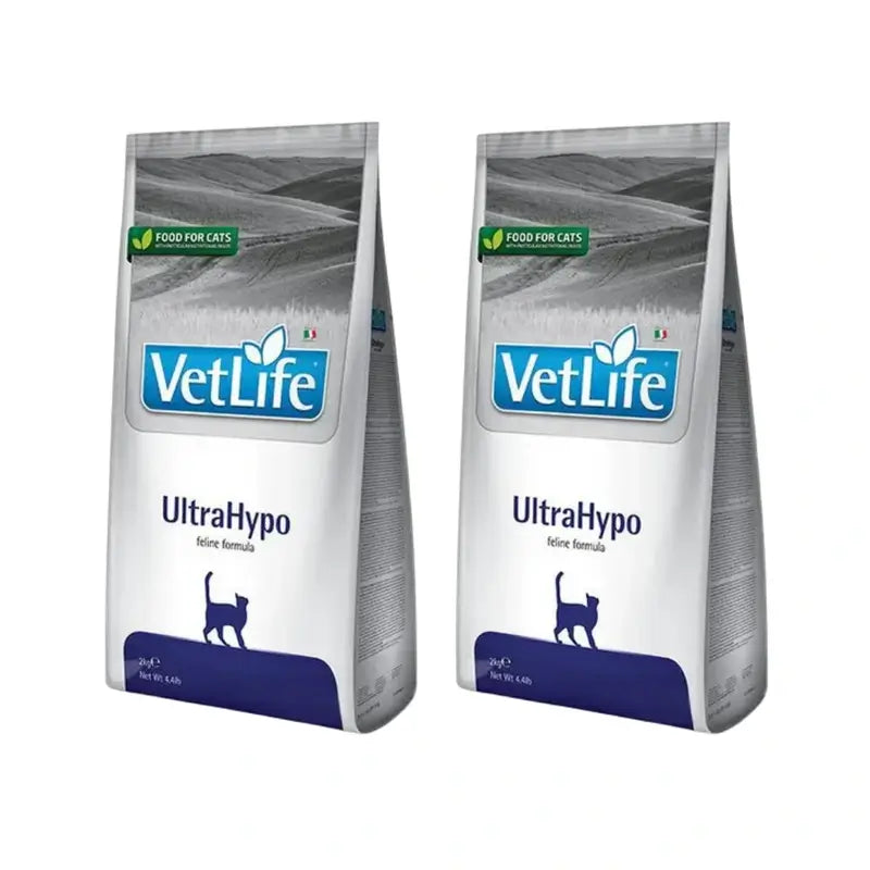 Farmina Vet Life Cat Ultrahypo 5Kg, Ração para gatos, embalagem com 2 unidades