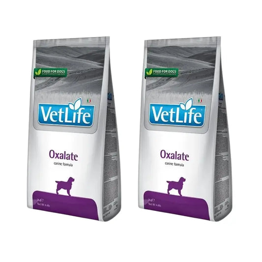 Farmina Vet Life Cão Oxalato 12Kg, Alimento para Cães, Embalagem de 2