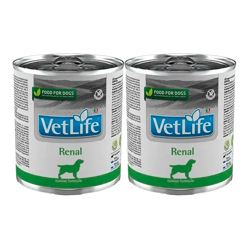Farmina Vet Life Dog Renal, Embalagem 2 x Caixa 6X300Gr