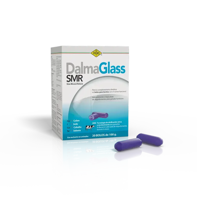 Fatro Dalmaglass Smr, 20 bolos para bovinos