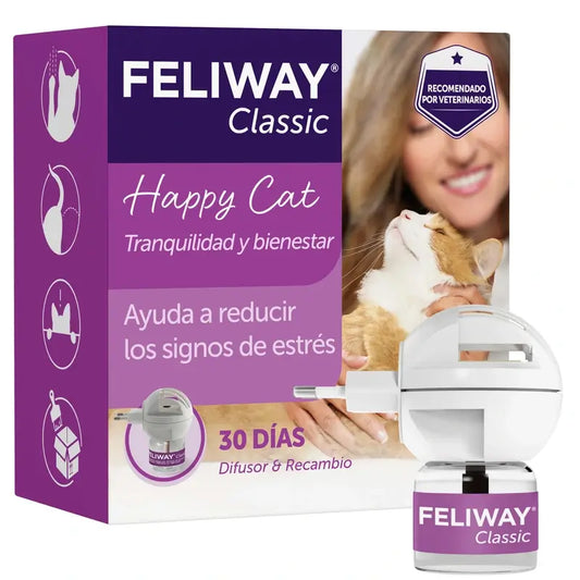 Ceva Feliway Classic Difusor + Recarga 48 ml Anti-stress