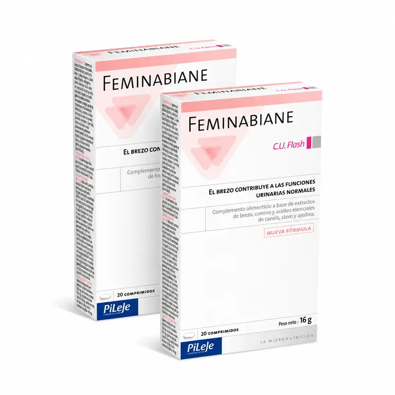 FEMINABIANE C.U. FLASH Embalagem de 2 x 20 comprimidos
