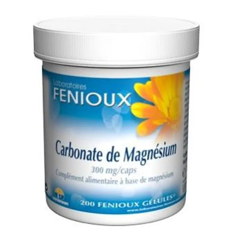 Fenioux Carbonato De Magnesio 200 Cápsulas