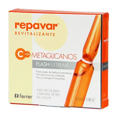 FERRER REPAVAR REVITALIZANTE FLASH EXTREMO 5 AMPOLAS 1 ML