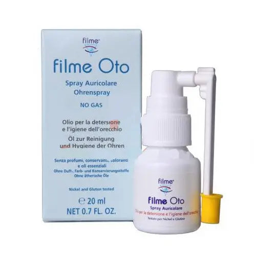 Filme Oto Spray Auricular para Deterção Higiénica, 20ml