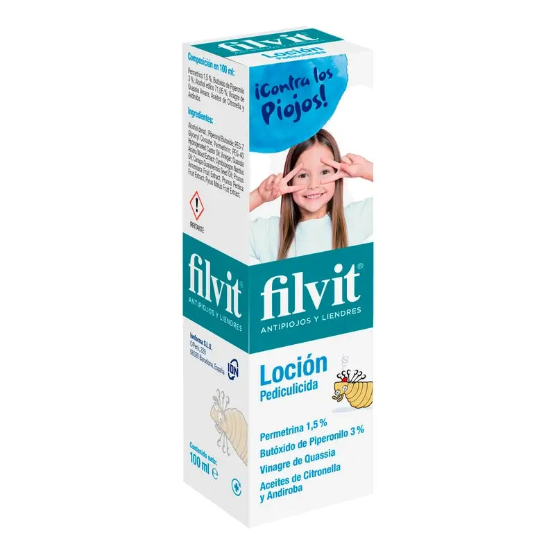 FILVIT LOÇÃO ANTIPARASITÁRIA 100 ML