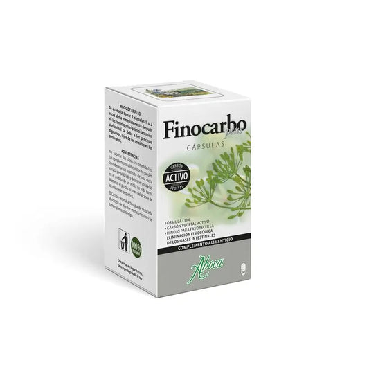Aboca Finocarbo Plus Gases Intestinais, 50 Cápsulas