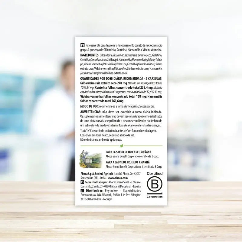 Aboca Fisioven, 50 Cápsulas