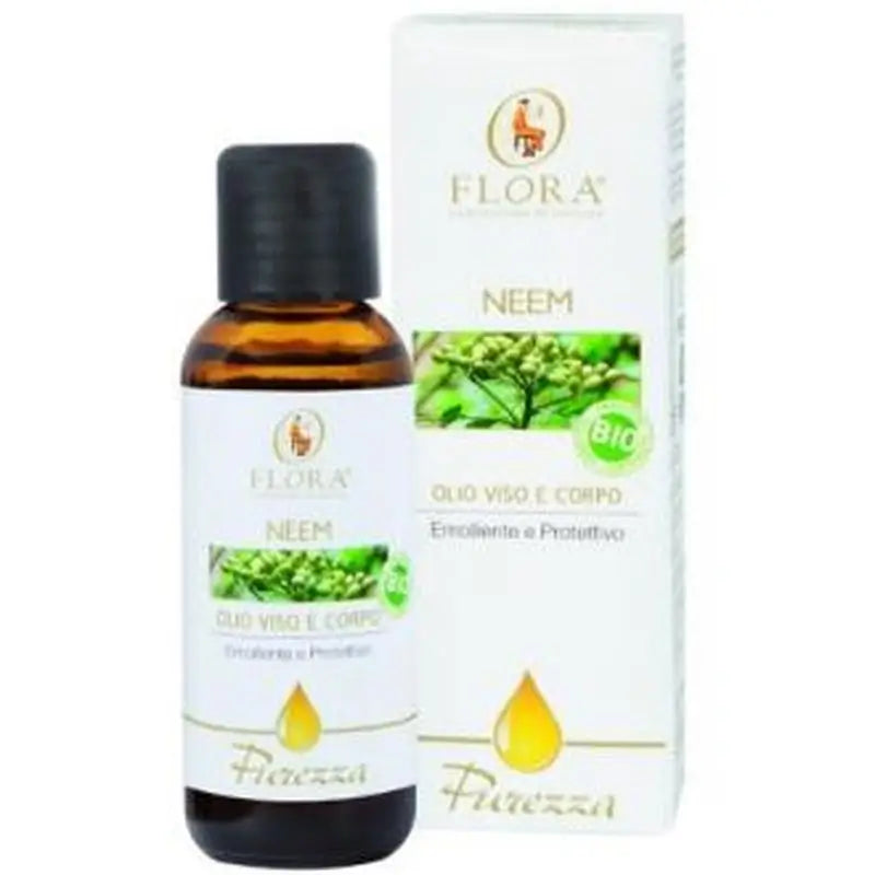 Flora Aceite De Neem Antiseptico 50Ml. Bio