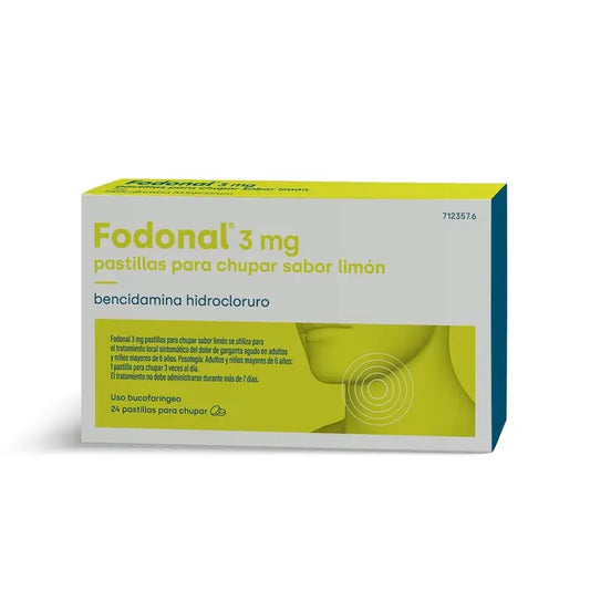 Fodonal 3 mg Sabor a Limão