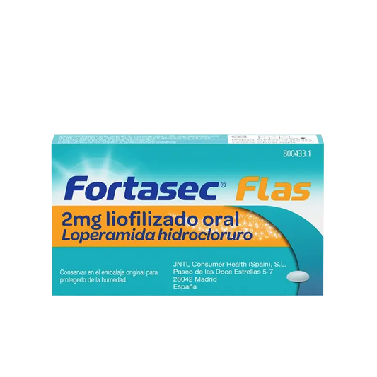 Fortasec Flas 2 mg 12 comprimidos