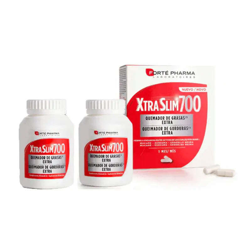 Forté Pharma Duplo Xtraslim 700 Queimador de Gordura Extra Forte 2 x 120 cápsulas