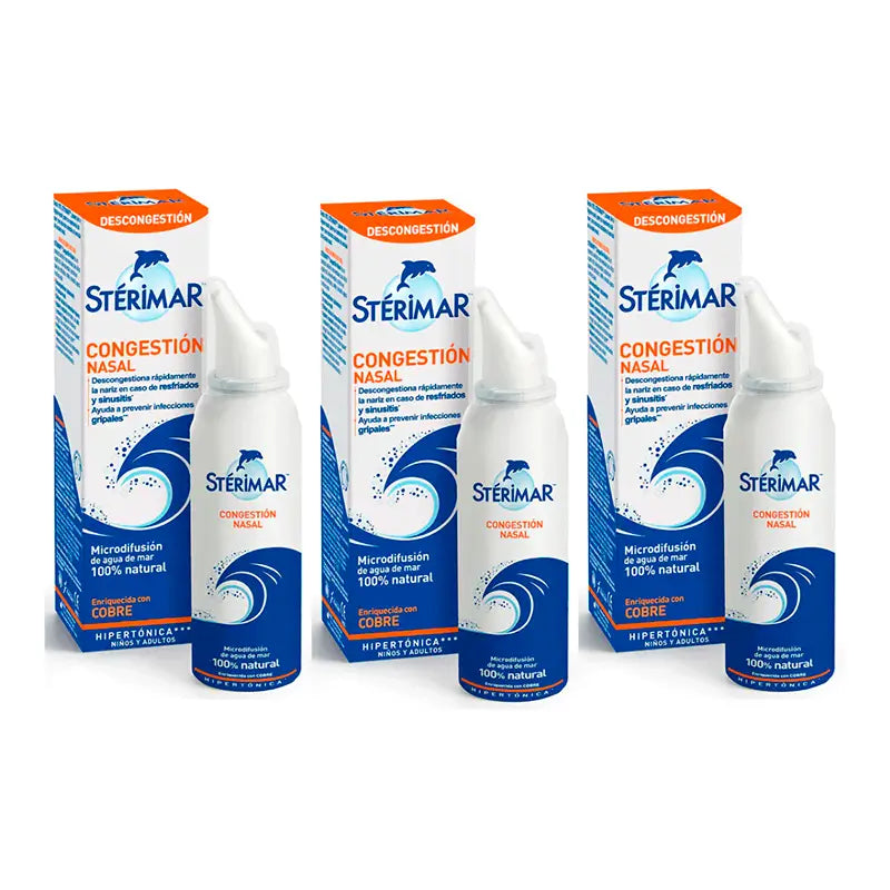Triplo Sterimar Congestão 3 x 100 ml