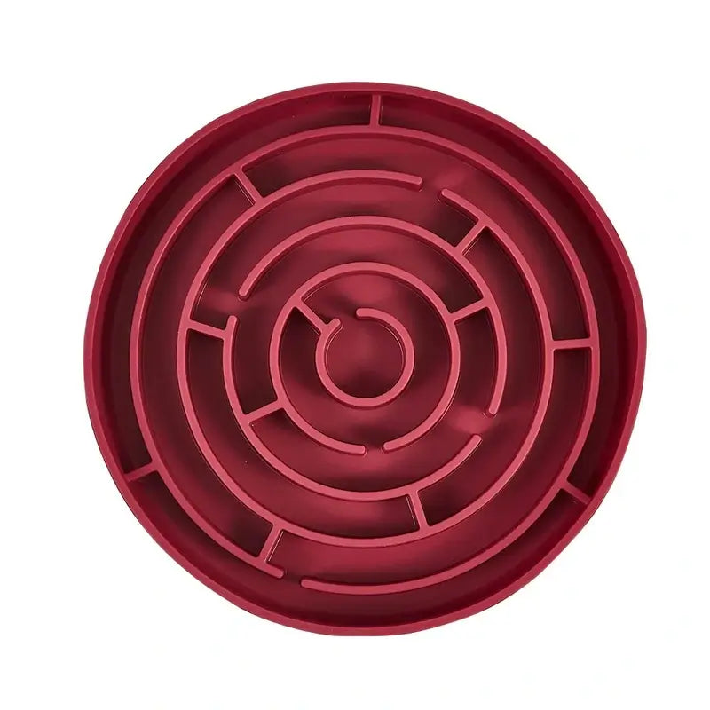 Tigela Freedog Soft Slow Food Bordeaux 22 X 22 X 3,5 Cm