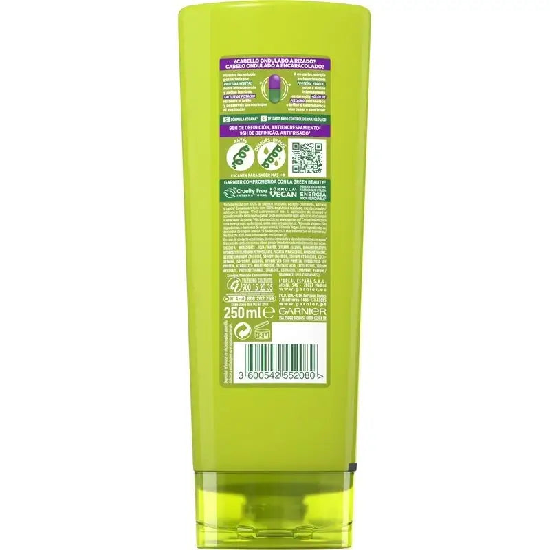 Garnier Nutri Curls Contouring Condicionador Garnier Fructis Nutri Curls Contouring Cabelos Encaracolados ou Ondulados 250 Ml