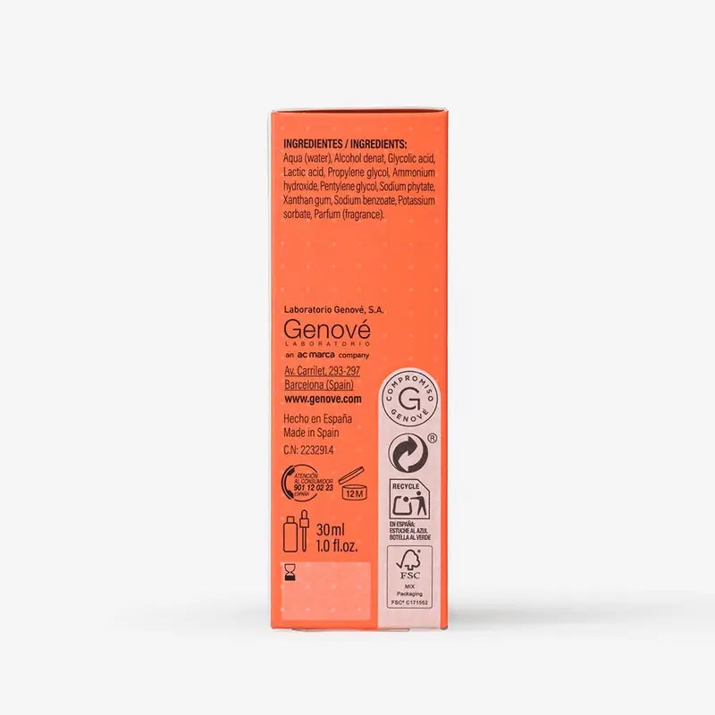Genové Rederm Gel de Renovação Intensiva 15% Aha, 30 ml