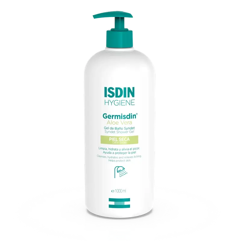 Isdin Germisdin Higiene Corporal Pele Seca 1 Litro