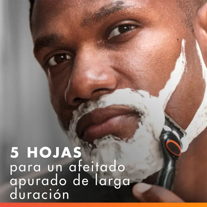 Gillette Fusion5 Power Lâminas de substituição para máquinas de barbear para homem , 4 peças
