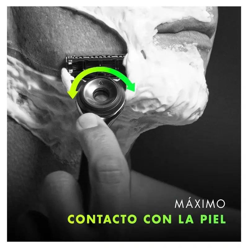 Navalha Gillette Labs com stick esfoliante + 5 recargas