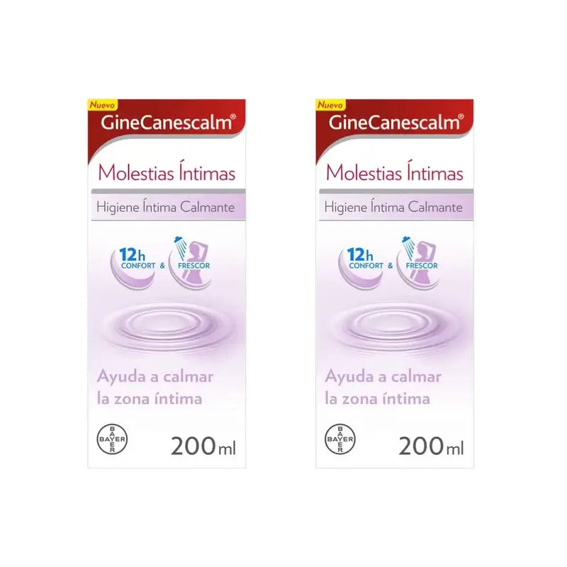 Ginescanes GineCanescalm Gel para o Desconforto Íntimo, 2X200 Ml
