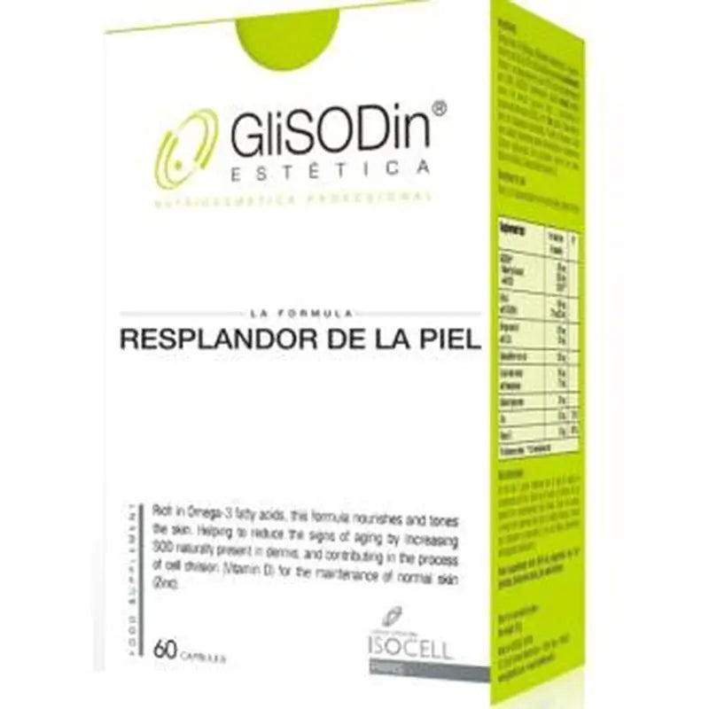 Glisodin Glisodin Resplandor De La Piel 60 Cápsulas