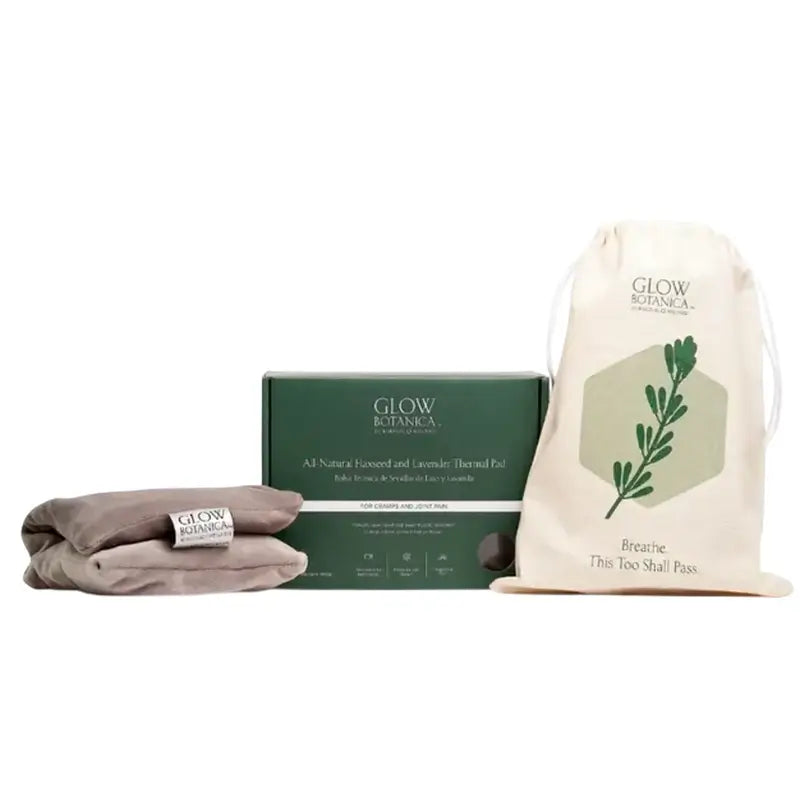 Saqueta térmica Glow Botanica Linho & Lavanda , 300 gr