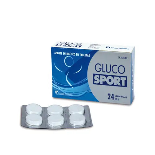 GLUCOSPORT TABLETS 2,5 G 24 COMPRIMIDOS