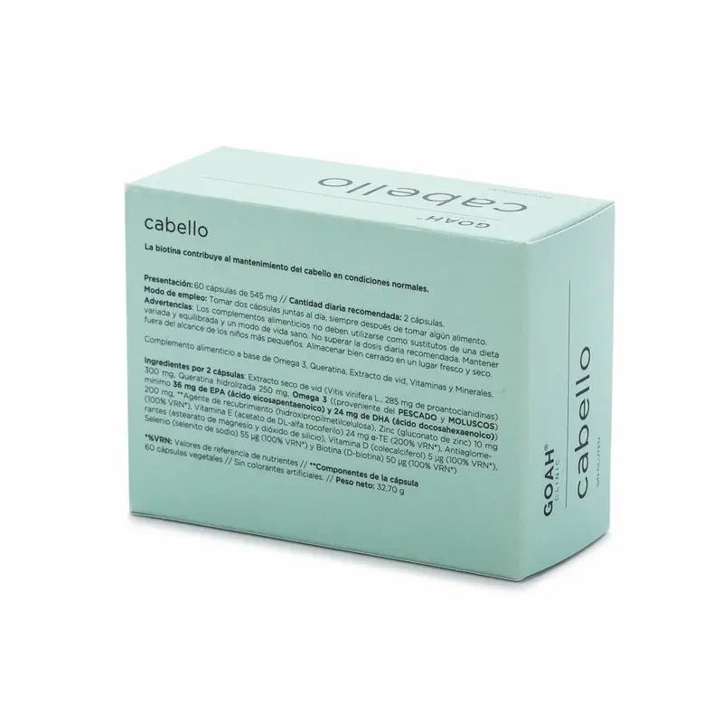 Clínica Goah Hair 60 cápsulas