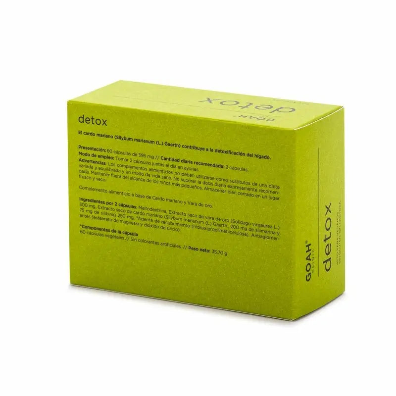 Clínica Goah Detox 60 cápsulas