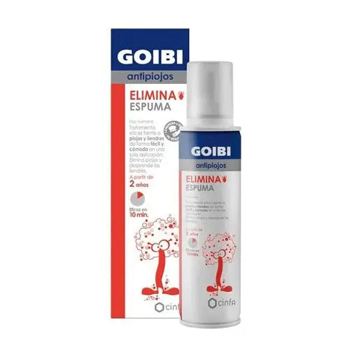GOIBI ANTI-LICE ELIMINA A ESPUMA PARA USO HUMANO 150 ML