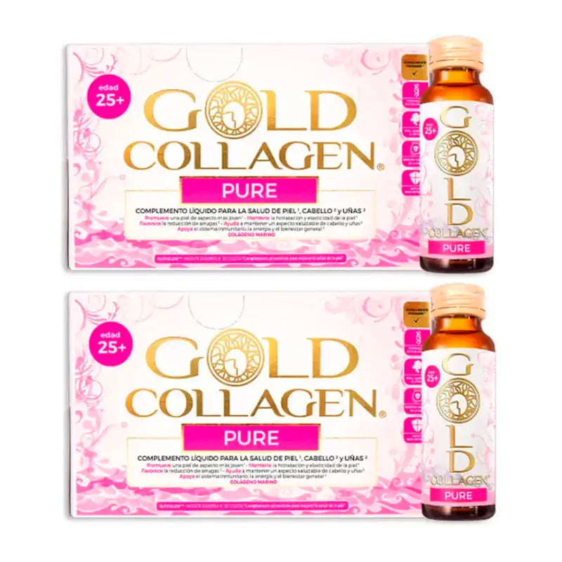 Gold Collagen Pure Pack 2 x 10 Ampolas