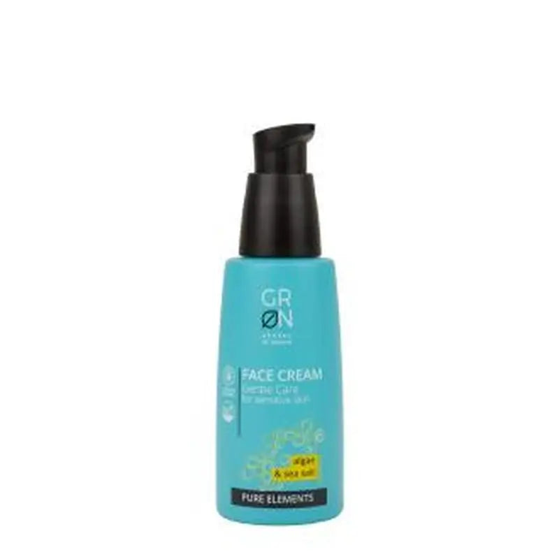 Grn Crema Facial Chlorella Y Sal Marina 50Ml.