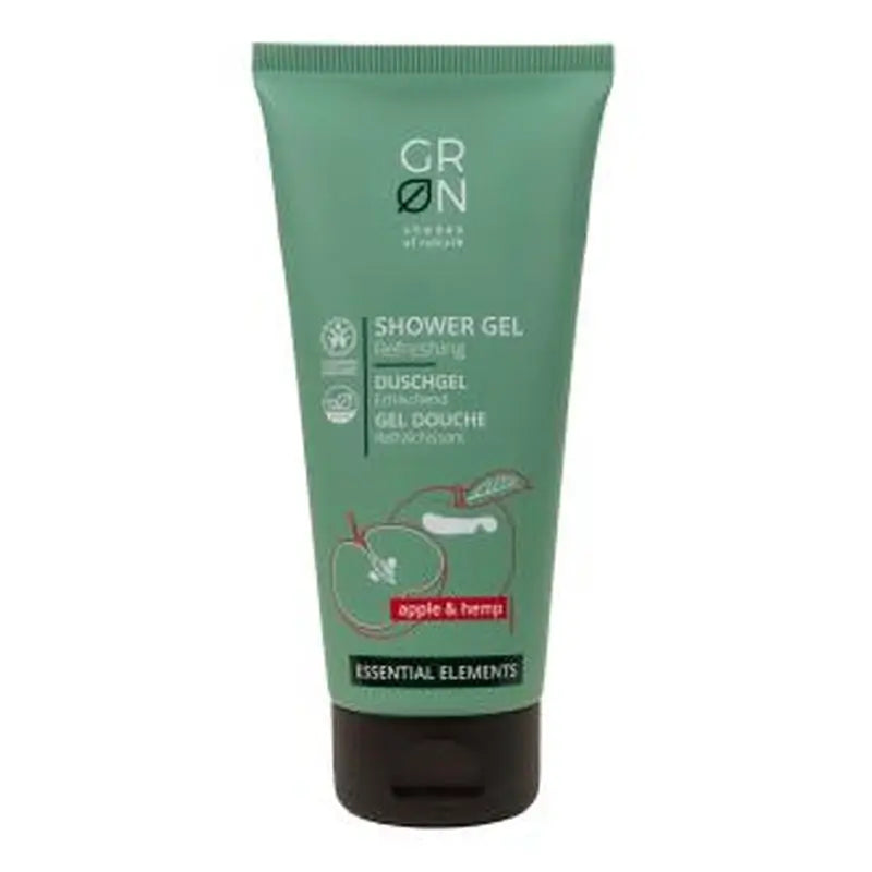 Grn Gel De Baño Manzana Y Cañamo 200Ml.