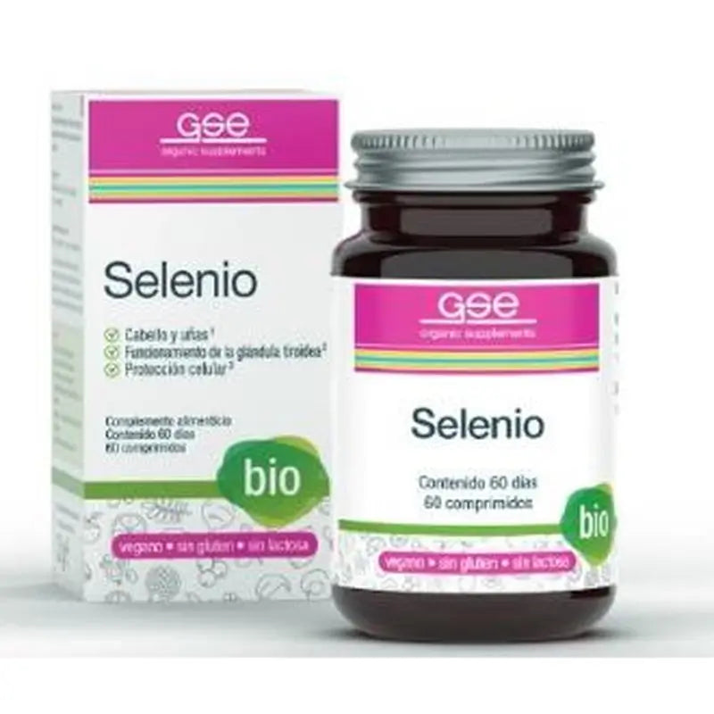 Gse Selenio 60 Comprimidos Bio Vegan