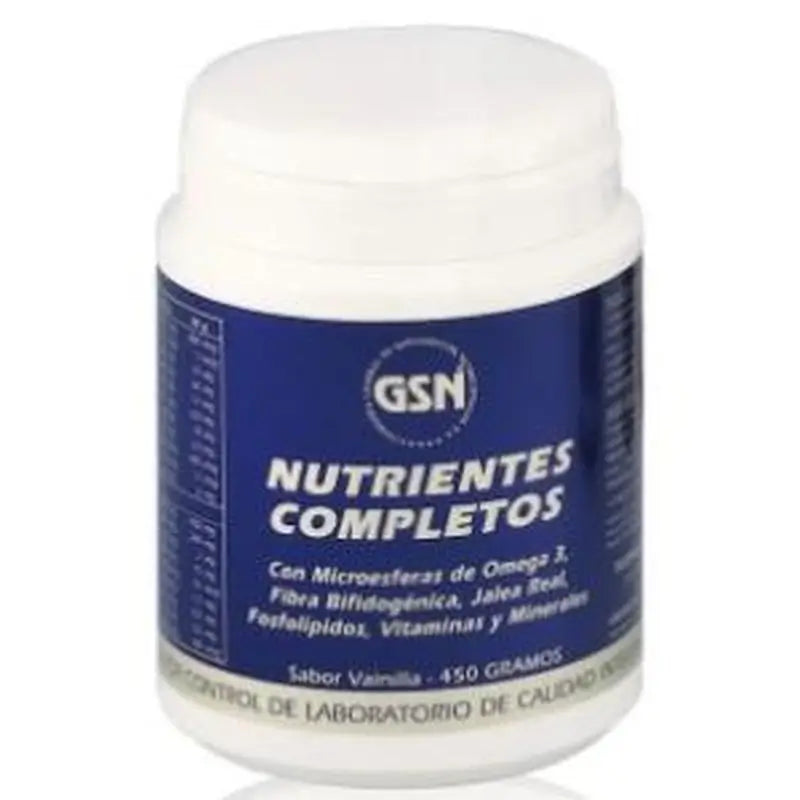Gsn Nutrientes Completos Sabor Chocolate 450Gr