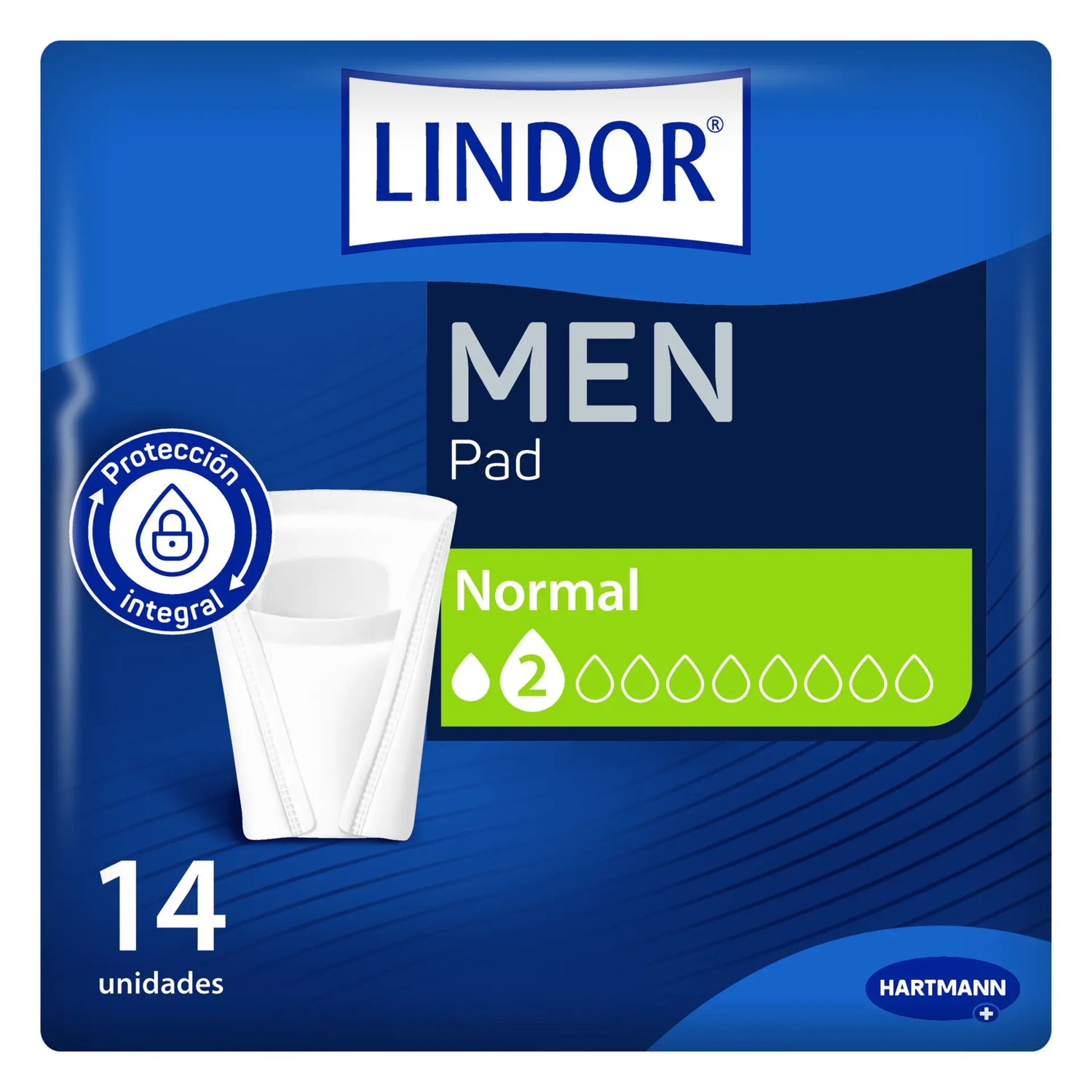Lindor Men Pad Normal 2 Gotas