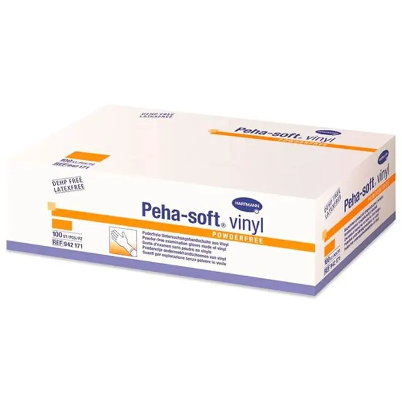 Peha Soft Vinyl Powder Free M 100 unidades