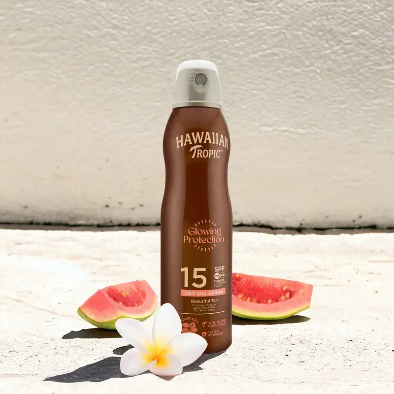 Hawaiian Tropic Óleo de Névoa Brilhante Spf15 180Ml