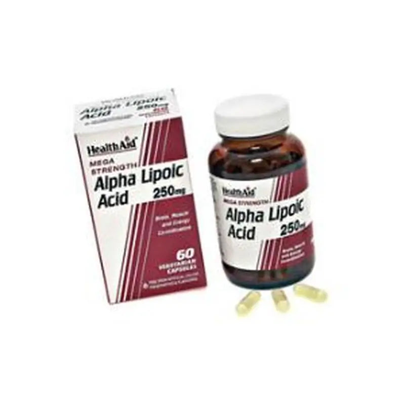 Health Aid Acido Alphalipoico 60Cap.