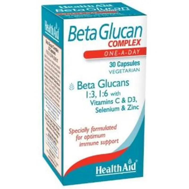 Health Aid Beta Glucan Complex 30Vcap.