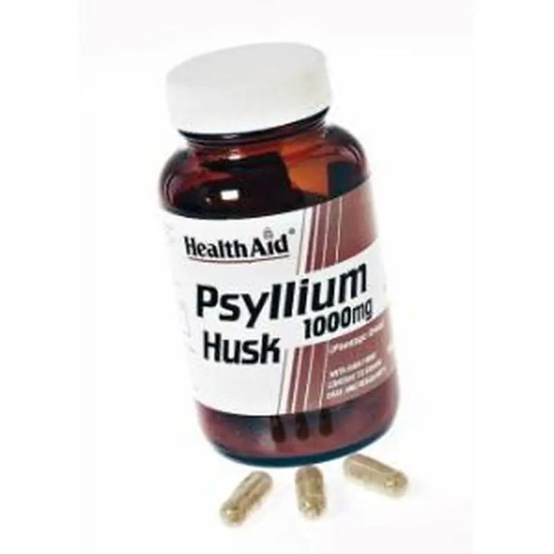 Health Aid Fibra De Cascara Psyllium 60Comp.