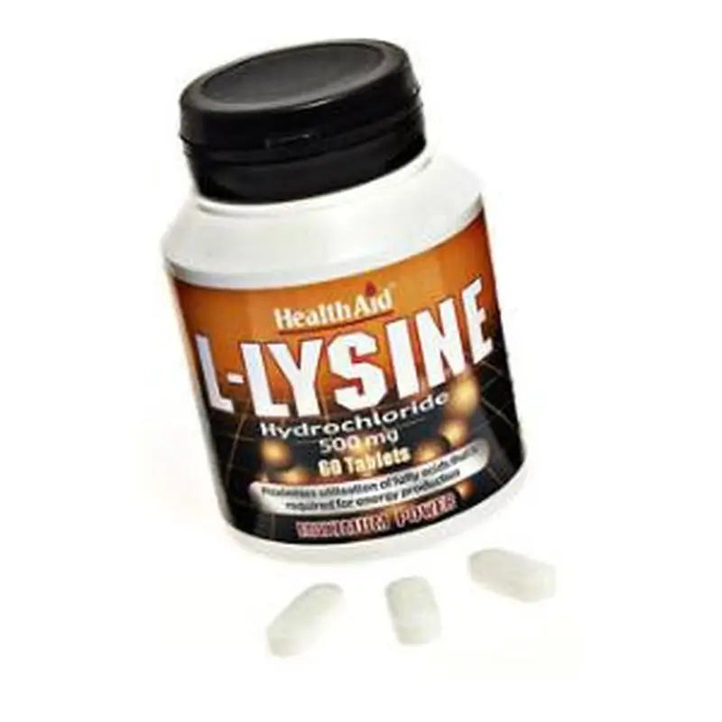 Health Aid L-Lisina 500Mg. 60Comp.