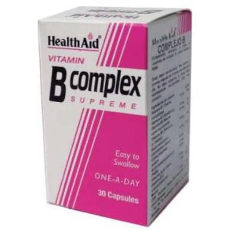 Health Aid Vit B Complex 30Cap.