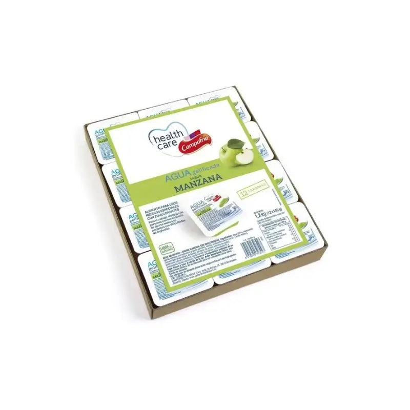 Health Care Campofrio Água Gelificada de Maçã 100 g x 12 unidades