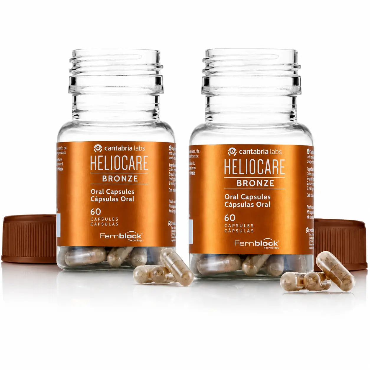 Heliocare Oral Bronze 60 Cápsulas Embalagem 2