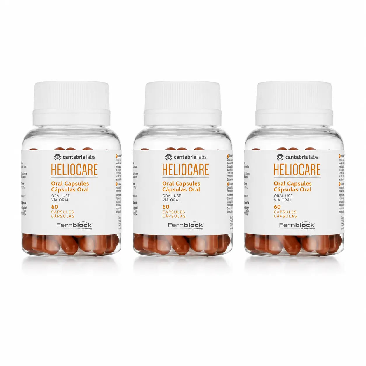 Heliocare Oral 60 Cápsulas 3 unidades