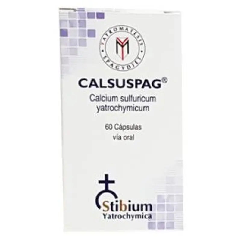 Heliosar Calsuspag Calcium Sulfuricum 60Cap.