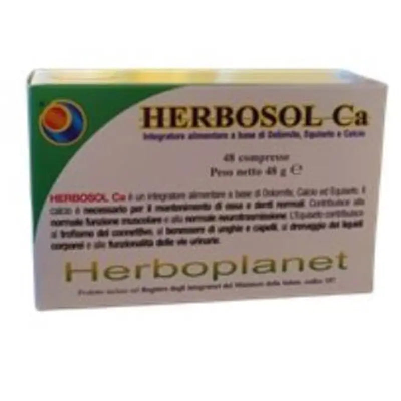 Herboplanet Herbosol Ca 1000Mg 48 Comprimidos