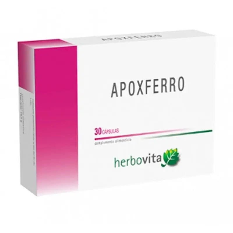 Herbovita Apoxferro , 30 cápsulas
