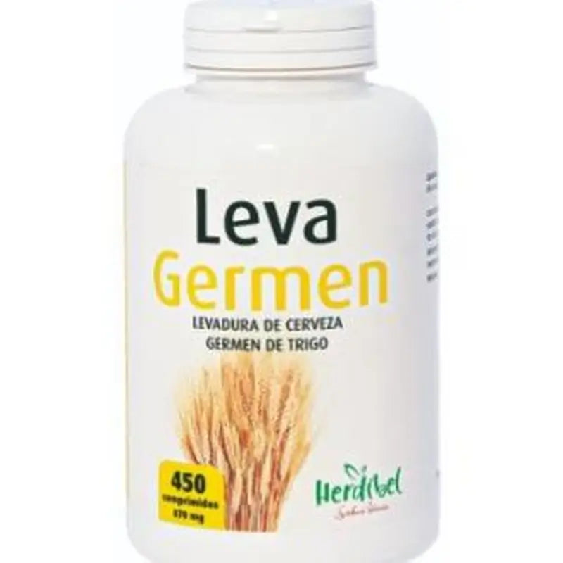 Herdibel Leva-Germen Levadura+Germen Trigo 450Comp